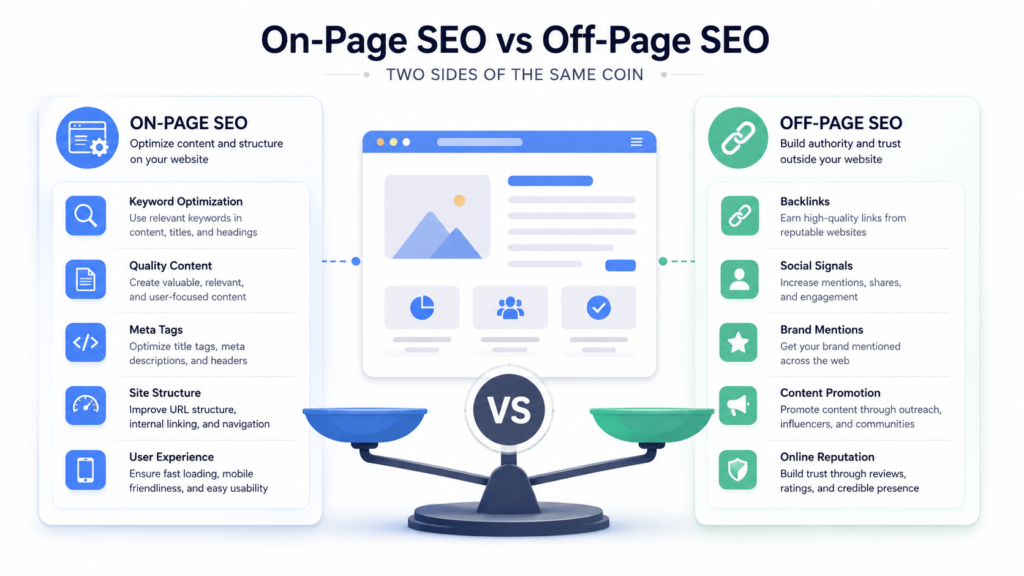 On-Page SEO vs Off-Page SEO: 1 What’s the Powerful Difference?